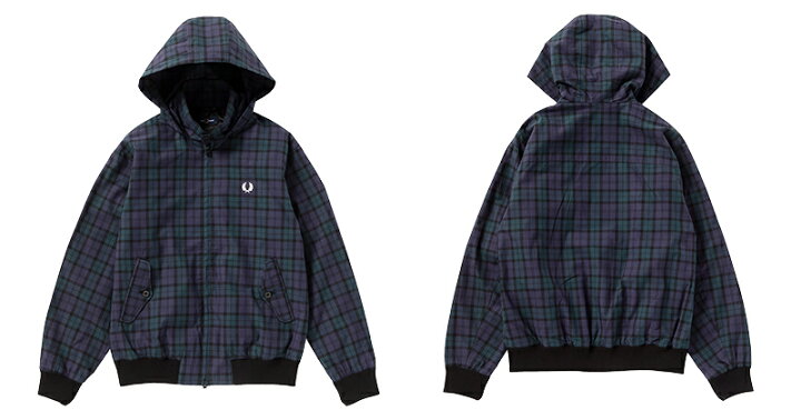 楽天市場】[期間SALE] FRED PERRY/フレッドペリー フードハリントン 
