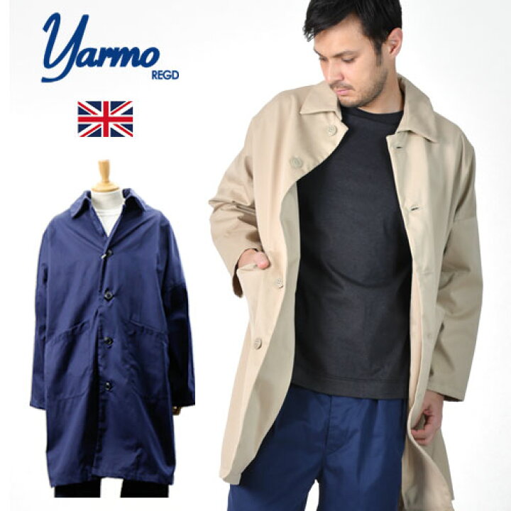 楽天市場】[期間SALE] yarmo / ヤーモ ダスターコート ブリスベンモス  