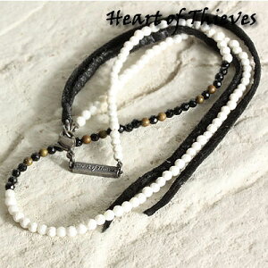 [����SALE] Heart of Thieves/�n�[�g�I�u�V�[�u�X �I�j�L�X�l�b�N���X HTN700OX[�����Y �l�b�N���X �A�N�Z�T���[ �u���b�N �z���C�g �� ������� ���������� �a�m �H�� �H�� �H �~�� �~�� �~ ��l �ގ� 