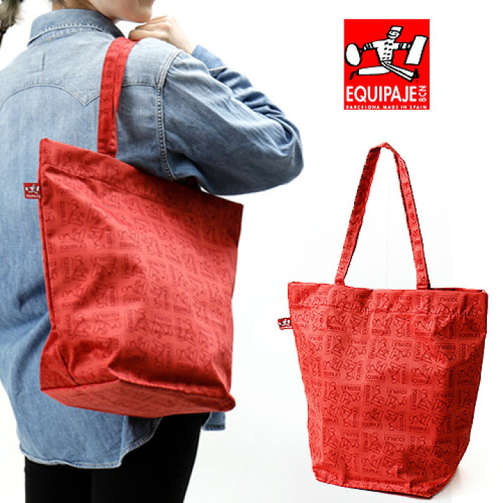 楽天市場】[期間SALE] EQUIPAJE/エキパヘ モノグラム トートバッグ 