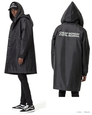 楽天市場 秋冬sale Cheap Monday チープマンデー ベンチコート Core Coat Echologo T メンズ コート ベンチコート 中綿 ロング フード 軽量 アウトドア 防寒 おしゃれ かっこいい 紳士 秋服 秋物 秋 冬服 冬物 冬 大人 彼氏 プレゼント 30 49 Jackpot