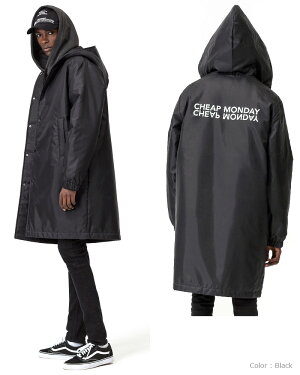 楽天市場 21年秋sale Cheap Monday チープマンデー ベンチコート Core Coat Echologo T メンズ コート ベンチコート 中綿 ロング フード 軽量 アウトドア 防寒 おしゃれ かっこいい 紳士 秋服 秋物 秋 冬服 冬物 冬 大人 彼氏 プレゼント 30 49 Jackpot