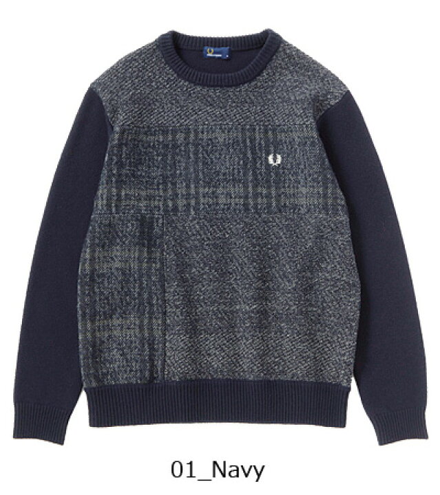 楽天市場】[期間SALE] FRED PERRY/フレッドペリー 切り替えクルー 