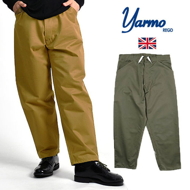 楽天市場】[期間SALE] Yarmo/ヤーモ EASY PANTS イージーパンツ 