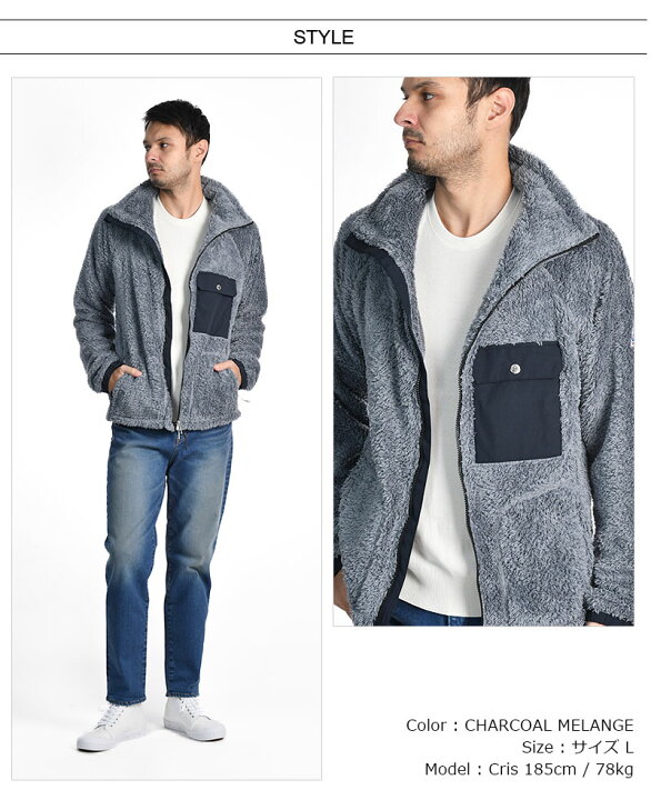 楽天市場】[期間SALE] Cape HEIGHTS/ケープハイツ RIVAS FLEECE Jacket  
