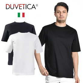 [期間SALE] DUVETICA/デュベティカ TEE Tシャツ Short Sleeve T-Shirts GAVI 221-M [メンズ ワンポイント シンプル 上質 高級 格上 贅沢 デュベチカ おしゃれ かっこいい 夏服 大人 彼氏 プレゼント モダン シルキー スビンサファイア スビン糸]