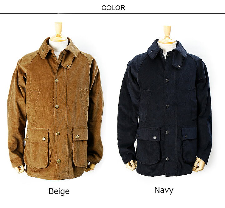 楽天市場】Barbour/バブアー コーデュロイ ビデイルSL ジャケット CORD 