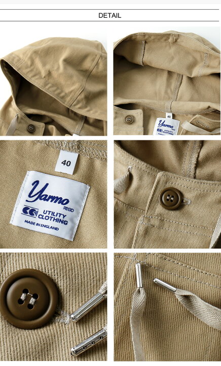 楽天市場】[期間SALE] Yarmo/ヤーモ ロングスノーパーカー コットン