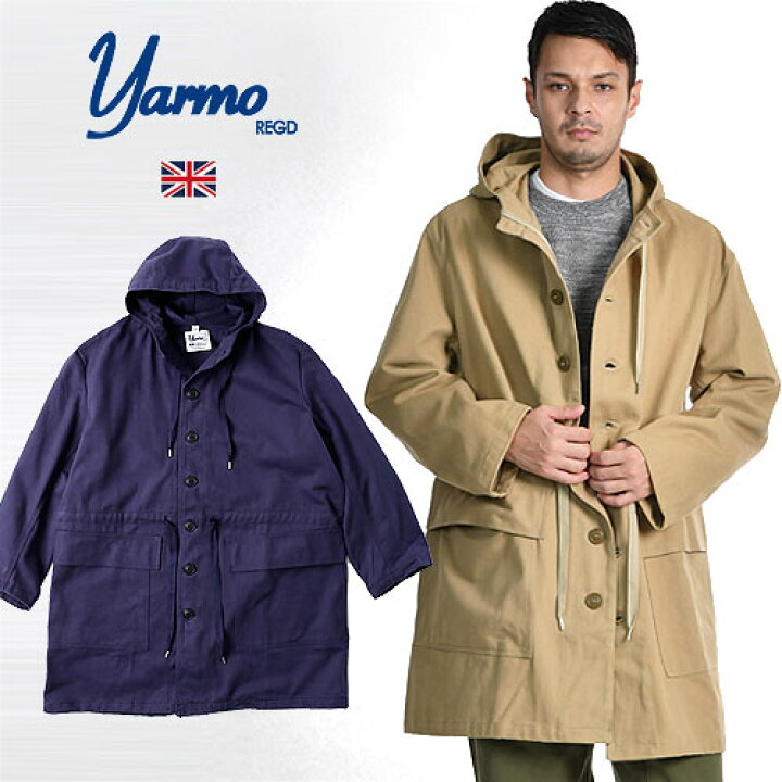 楽天市場】[期間SALE] Yarmo/ヤーモ ロングスノーパーカー コットン 