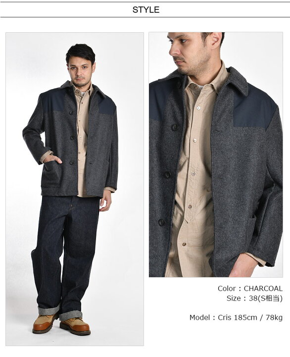 楽天市場】@[期間SALE] Yarmo/ヤーモ Melton DONKEY COAT メルトン 