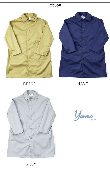 楽天市場】[期間SALE] Yarmo/ヤーモ ツイル スプリング ダスターコート 