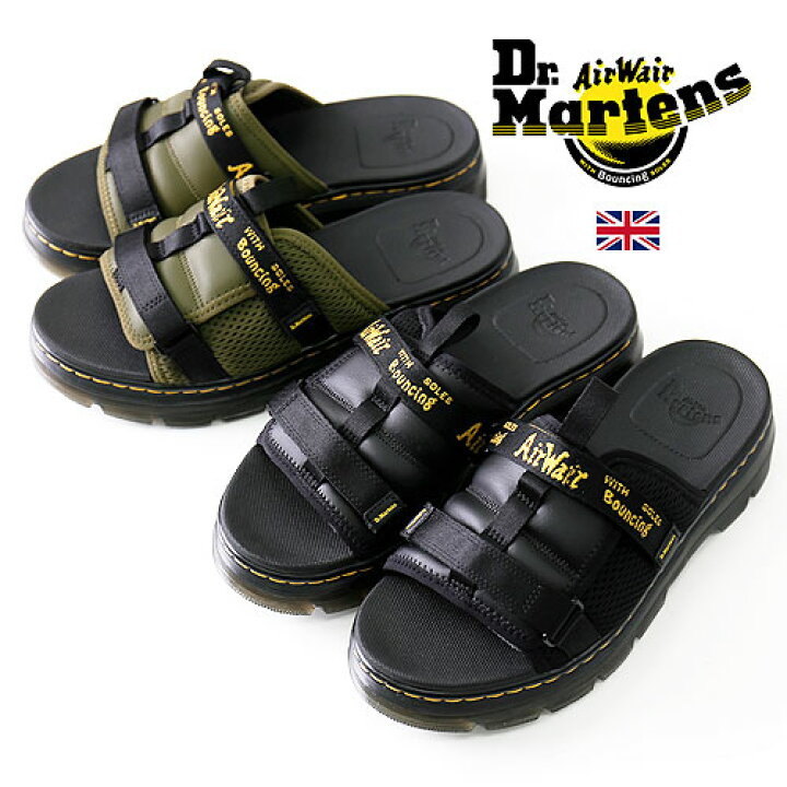 楽天市場】Dr.martens/ドクターマーチン Ayce レザーメッシュサンダル 
