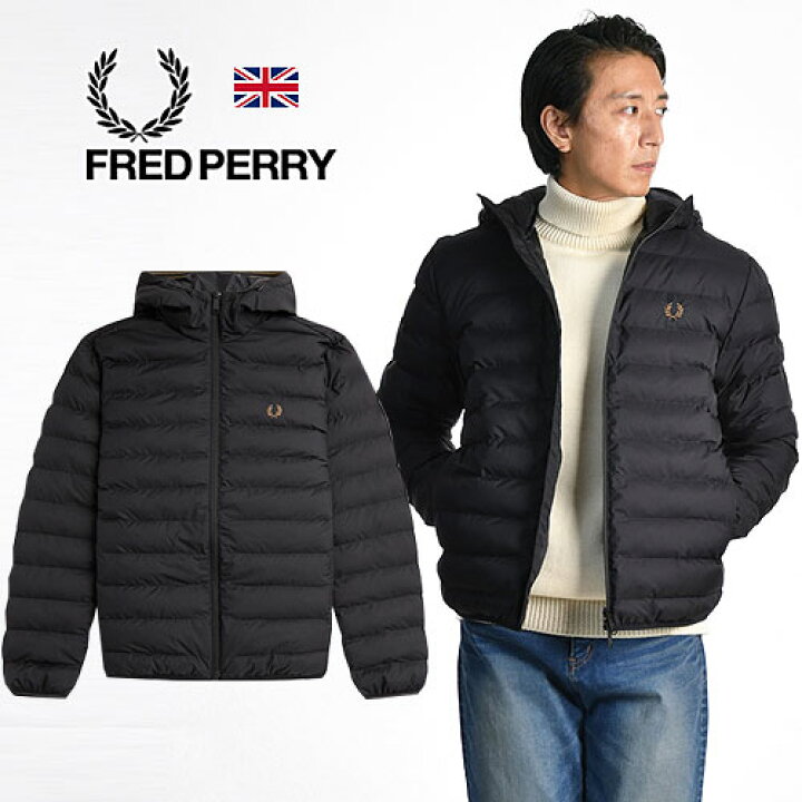 楽天市場】[期間SALE] FRED PERRY/フレッドペリー HOODED INSULATED 