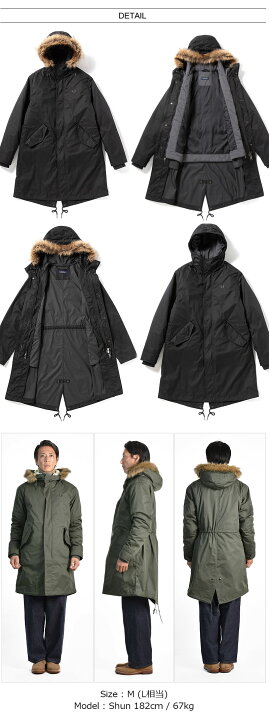 楽天市場】[期間SALE] FRED PERRY/フレッドペリー ZIP-IN LINER PARKA 