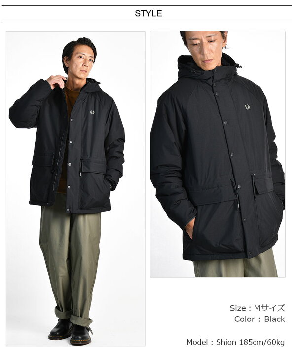 楽天市場】[期間SALE] FRED PERRY/フレッドペリー PADDED ZIP THROUGH 