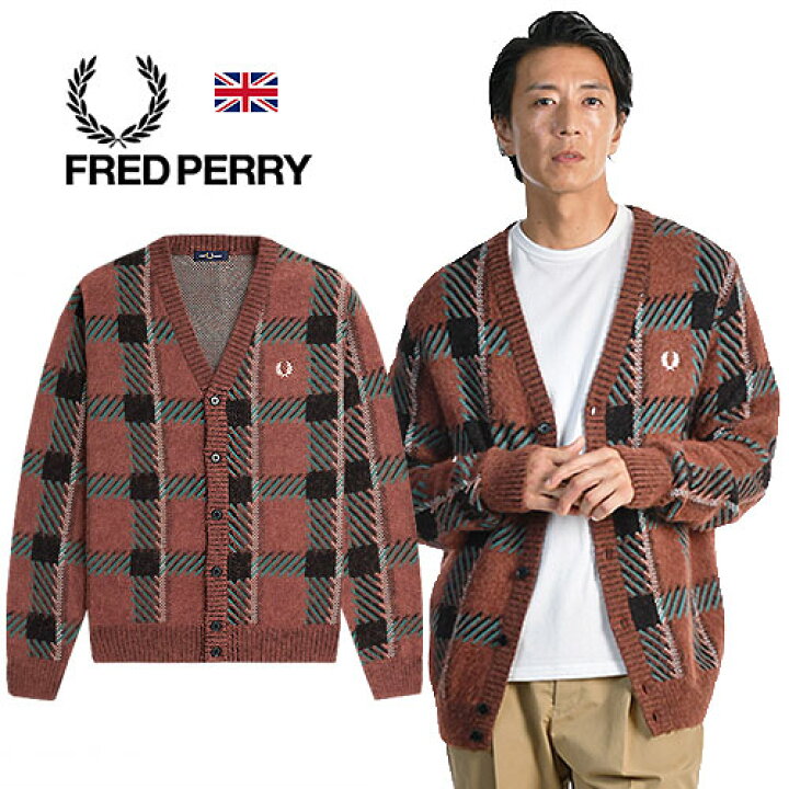 楽天市場】[期間SALE] FRED PERRY/フレッドペリー GLITCH TARTAN  