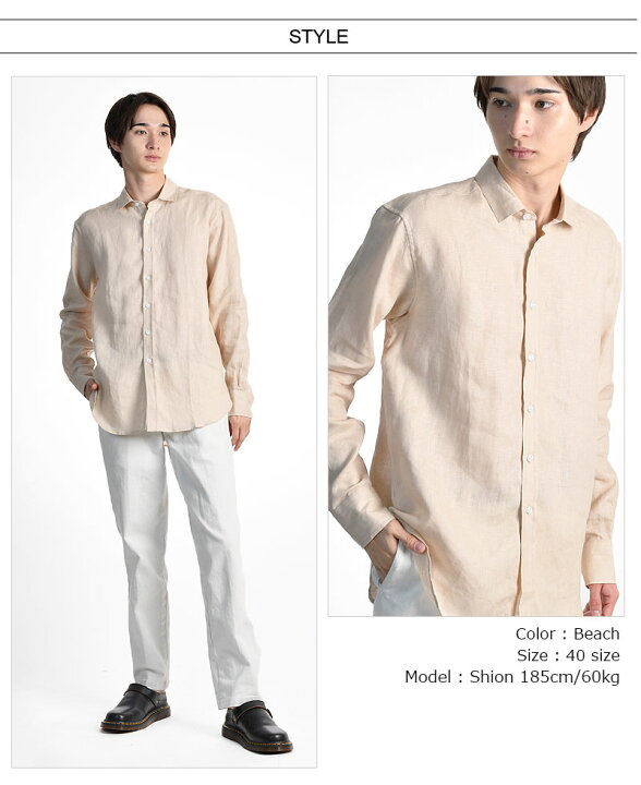 楽天市場】JamesMortimer/ジェームズモルティマー L/S アイリッシュ  