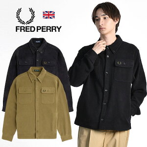 [����SALE] FRED PERRY/�t���b�h�y���[ REVERSE FLEECEBACK OVERSHIRT M4690 �t���[�X�o�b�N �I�[�o�[�V���c �W���P�b�g[ CPO�W���P�b�g�����Y �����b�N�X�t�B�b�g �p�� �C�M���X UK �t���b�h�E�y���[ ������ 
