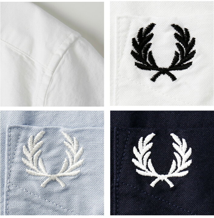 楽天市場】FRED PERRY/フレッドペリー SHORT SLEEVE OXFORD SHIRT 