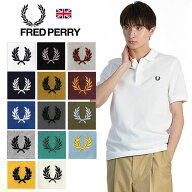 FRED PERRY/フレッドペリー PLAIN POLO SHIRT M6000 ワンポイントロゴ ポロシャツ [ラッピング 無料 鹿の…