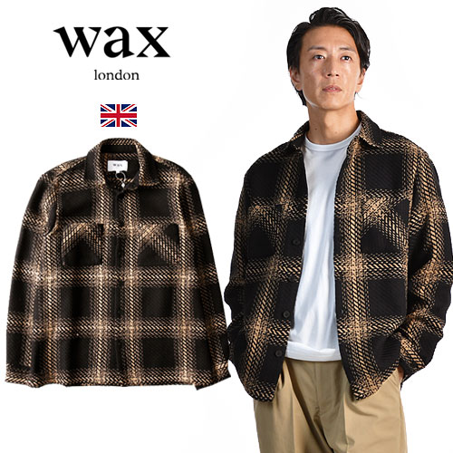 楽天市場】Wax London/ワックスロンドン WHITING OVERSHIRT ホワイ