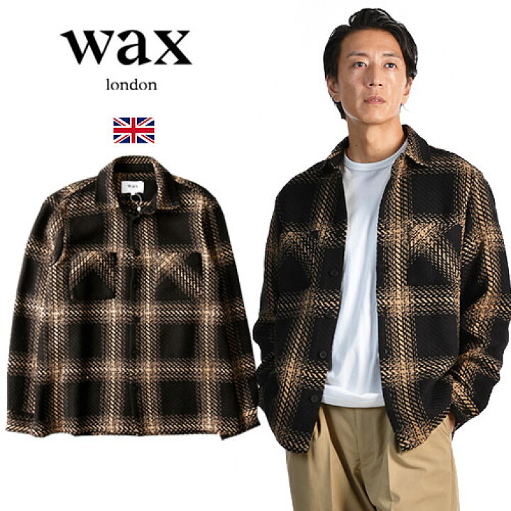 楽天市場】Wax London/ワックスロンドン WHITING OVERSHIRT ホワイ 