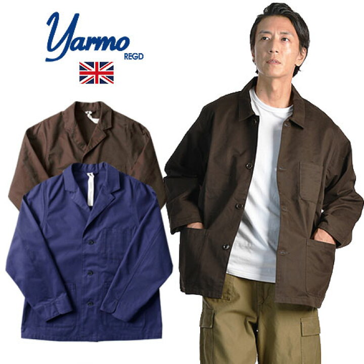 楽天市場】[期間SALE] Yarmo/ヤーモ DRIVERS JACKET ドライバーズ  