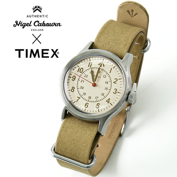 楽天市場】Nigelcabourn/ /ナイジェルケーボン NCxTIMEX 限定コラボ 