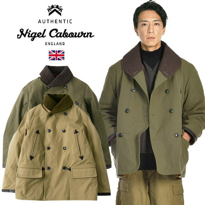 楽天市場】[期間SALE] Nigel Cabourn/ナイジェル・ケーボン JEEP COAT 