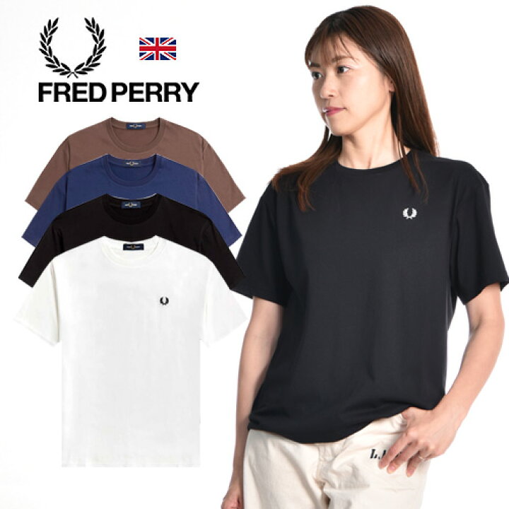 楽天市場】FRED PERRY/フレッドペリー CREW NECK T-SHIRT G1142 クルー 