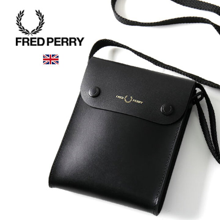 楽天市場】FRED PERRY/フレッドペリーBURNISHED LEATHER POUCHL4331 