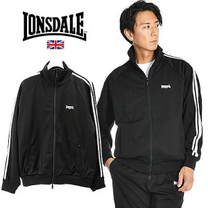 LONSDALE/�����Y�f�[�� Double Line Vintage Track Top �_�u�����C�� ���B���e�[�W �g���b�N�g�b�v �W���[�W LSD-000-221001[�����Y �H�D �|���G�X�e�� �V���v�� �X�|�[�c �L�k�� ������ ������ �p�� �C�M��