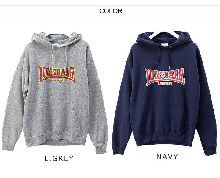 楽天市場】LONSDALE/ロンズデール VINTAGE LOGO SWEAT FOODIE 