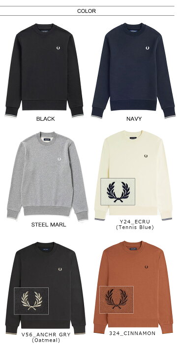 楽天市場】25年春夏新作 FRED PERRY/フレッドペリー コットン クルー 