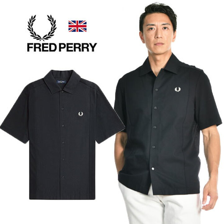 楽天市場】FRED PERRY/フレッドペリー MESH PANEL SHIRT M7710 