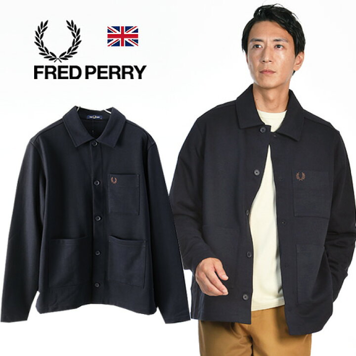 楽天市場】FRED PERRY/フレッドペリー HEAVYWEIGHT SWEAT OVERSHIRT 