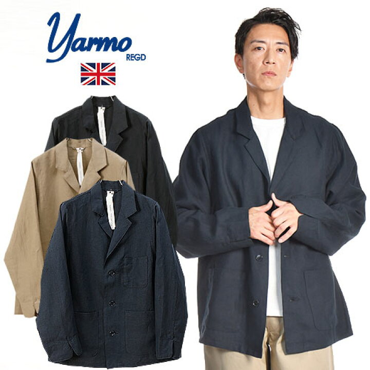 楽天市場】Yarmo/ヤーモ DRIVERS JACKET ドライバーズジャケット 