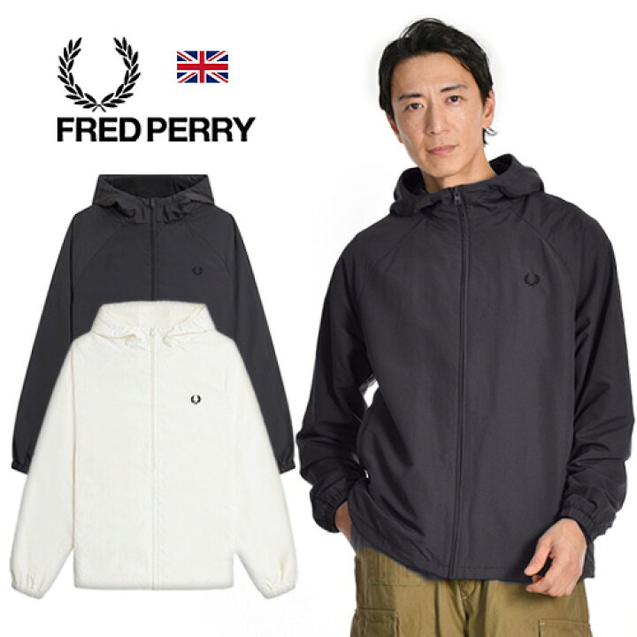 楽天市場】26年春夏新作 FRED PERRY/フレッドペリー HOODED SHELL 