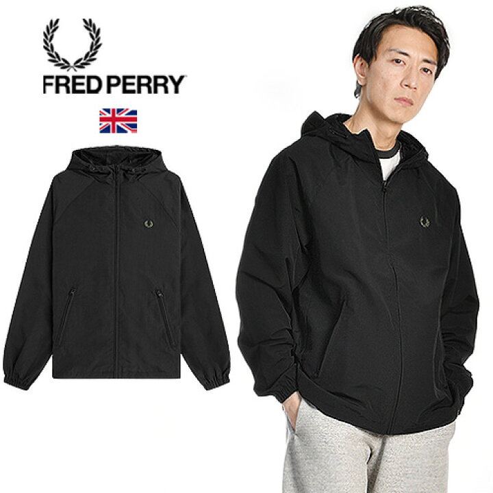 楽天市場】FRED PERRY/フレッドペリー HOODED SHELL JACKET フーディー 