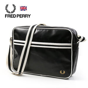 FRED PERRY/�t���b�h�y���[CLASSIC SHOULDER BAG �N���V�b�N�V�����_�[�o�b�O L8257[�����Y �e�B�b�v���C�� �|���G�X�e�� TPU�R�[�e�B���O ���|�� �ϖ��Ր� �ϐ��� �_� �ϋv�� �N���V�b�N �V���v�� 