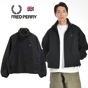 26�N�H�~�V�� FRED PERRY/�t���b�h�y���[ OVERSIZED SHELL JACKET �I�[�o�[�T�C�Y�h �V�F���W���P�b�g J3310[�n�C�l�b�N �X�^���h �����Y �����b�V�� �傫�� �V�F�� �H�D�� �n�C�l�b�N �p���� ���S ���j