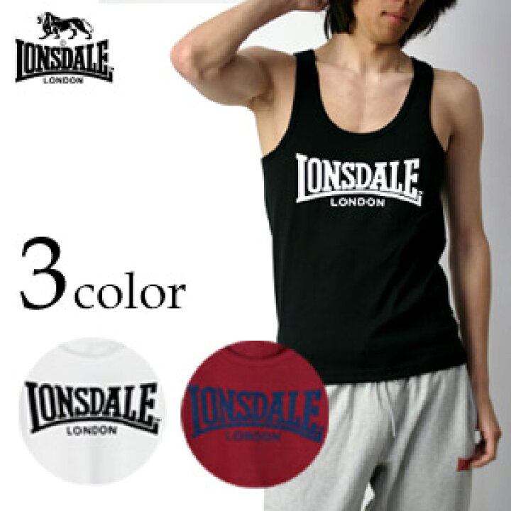 楽天市場 21年秋sale Lonsdale ロンズデール タンクトップ ロゴシャツ 0559 メンズ 白 Lonsdale ロンズデール プレゼント シャツ ブランド ノースリーブ 黒 ブラック おしゃれ かっこいい 紳士 秋服 秋物 秋 冬服 冬物 冬 大人 彼氏 プレゼント 60 Jackpot
