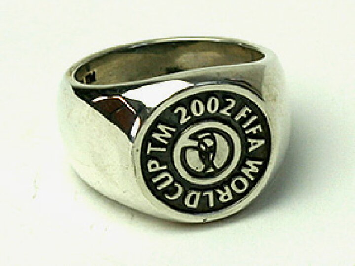 楽天市場】[期間SALE] FIFA WORLD CUP 公認グッズ シルバー 刻印リング  