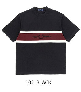 26�N�t�ĐV�� FRED PERRY/�t���b�h�y���[ EMBROIDERED PANEL T-SHIRT M2405 5�h�J�p�l��T�V���c[�w�r�[�R�b�g�� �h���b�v�V�����_�[ �G���u���C�_�[�h �����Y ���j�� ���[�������[�X ���S �����|�C���g ��