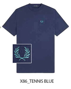 26�N�t�ĐV�� FRED PERRY/�t���b�h�y���[ POCKET DETAIL T-SHIRT M2408 �|�P�b�g�f�B�e�B�[��T�V���c [�����Y ���j�Z�b�N�X �R�b�g�� ���j�� ���[�������[�X ���S �����|�C���g ���� �|�P�b�g �N���[�l�b
