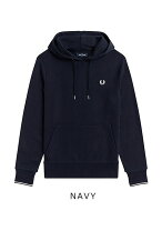楽天市場】FREDPERRY フレッドペリー（カラーネイビー）（パーカー 