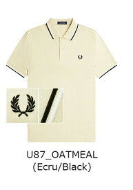 FRED PERRY/フレッドペリー ポロシャツ TWIN TIPPED POLOSHIRT M3600[24年春夏新作 ラッピング無料 無料ラッピング メンズ 半袖 カットソー ポロ シャツ ティップライン 鹿の子 カノコ コットン 中国製 月桂樹 おしゃれ かっこいい 紳士 大人 彼氏 プレゼント]