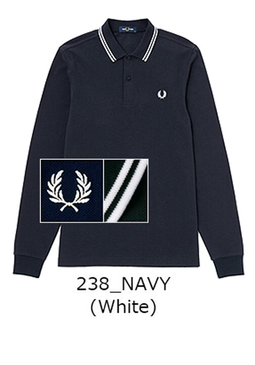 楽天市場】25年春夏新作 FREDPERRY/フレッドペリー ロングスリーブ  