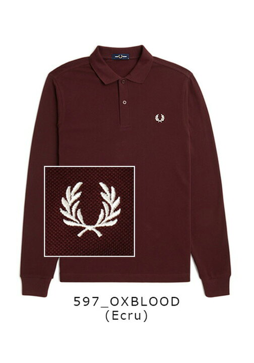 楽天市場】FRED PERRY/フレッドペリー LONGSLEEVE PLAIN POLO SHIRT 