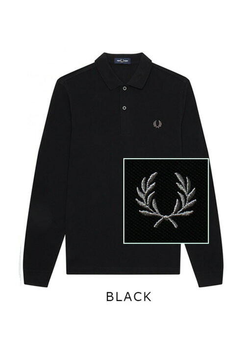 楽天市場】FRED PERRY/フレッドペリー LONGSLEEVE PLAIN POLO SHIRT 